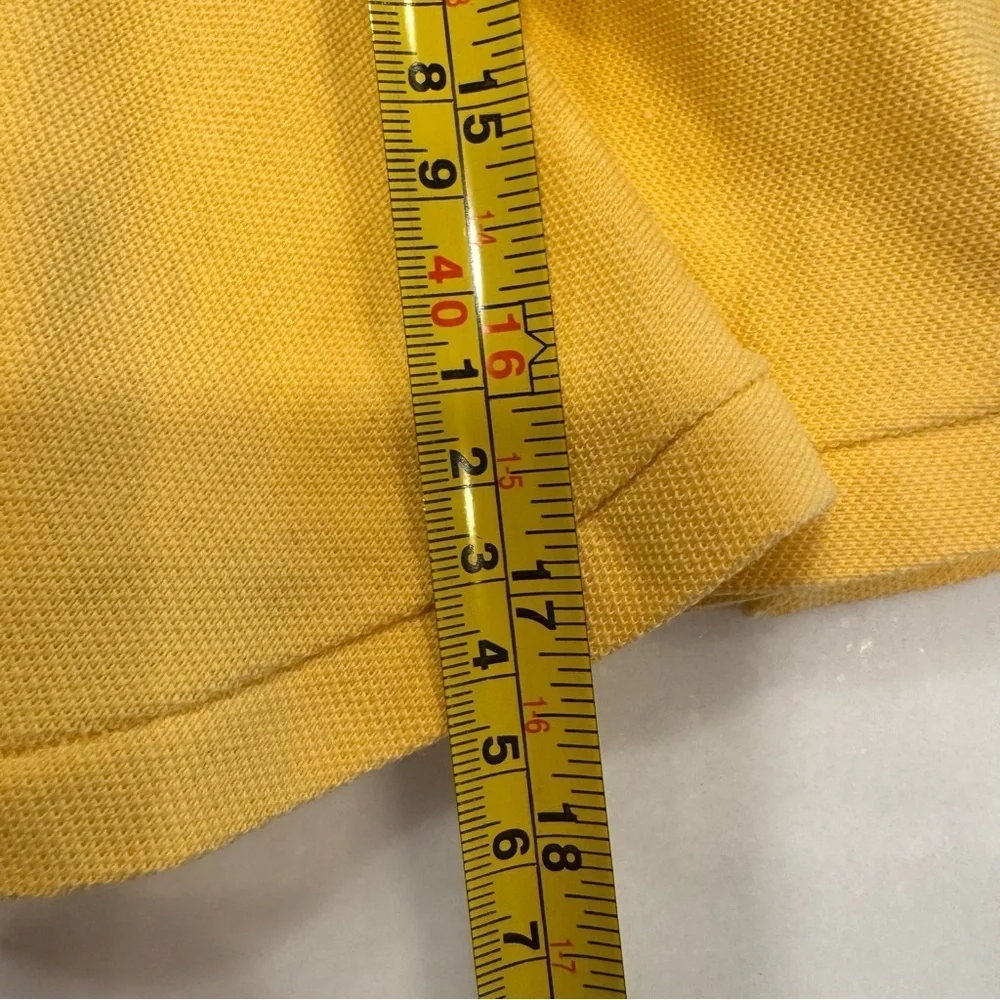 Ralph Lauren Toddler Girls 12 Months Short Sleeve Polo Dress - Yellow